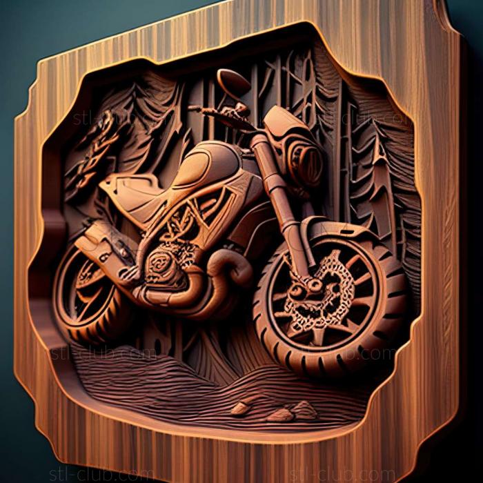 3D мадэль Ducati Scrambler Urban Enduro (STL)